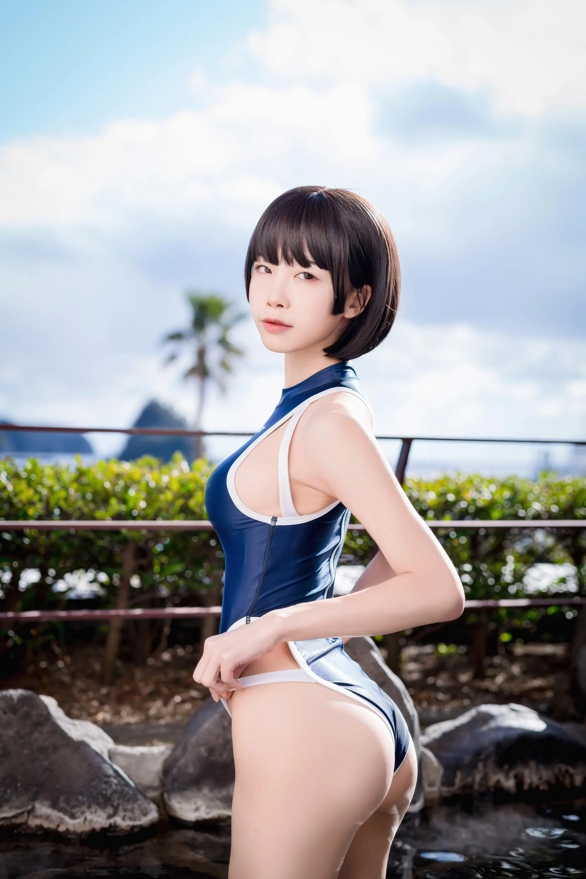 水淼aqua – NO.73 竞泳水着 [40P]插图3